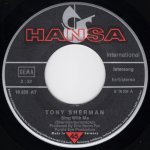 画像2: TONY SHERMAN - SING WITH ME / THANK YOU BABY  (2)