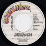 画像2: ALTON EDWARDS - I JUST WANNA (SPEND SOME TIME WITH YOU) / I JUST WANNA (SPEND SOME TIME WITH YOU) (INSTRUMENTAL)  (2)