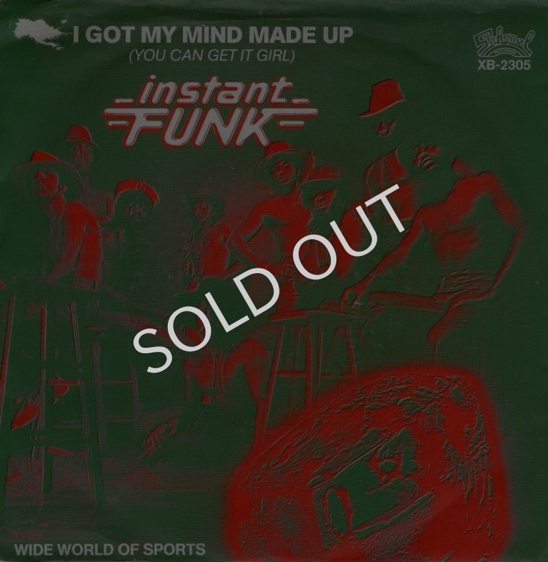 画像1: INSTANT FUNK - GOT MY MIND MADE UP / WIDE WORLD OF SPORTS  (1)