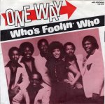 画像1: ONE WAY - WHO'S FOOLIN' WHO / SWEET LADY  (1)