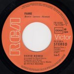 画像2: DAVID BOWIE - FAME / RIGHT  (2)