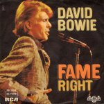 画像1: DAVID BOWIE - FAME / RIGHT  (1)