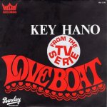 画像1: KEY HANO - LOVE THEME FROM "LOVE BOAT" / LOVE THEME FROM "LOVE BOAT" (INSTRUMENTAL)  (1)