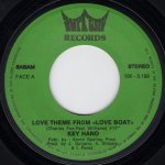 画像2: KEY HANO - LOVE THEME FROM "LOVE BOAT" / LOVE THEME FROM "LOVE BOAT" (INSTRUMENTAL)  (2)