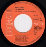 画像2: THE WHISPERS - THIS KIND OF LOVIN' / WHAT WILL I DO  (2)