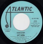 画像2: ART WEBB - LOVE EYES / YOU CAN'T HIDE LOVE  (2)