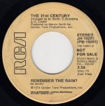 画像1: THE 21ST CENTURY - REMEMBER THE RAIN? (STEREO) / REMEMBER THE RAIN? (MONO)  (1)