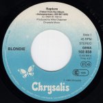 画像2: BLONDIE - RAPTURE / WALK LIKE ME  (2)