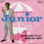 画像1: JUNIOR - MAMA USED TO SAY (AMERICAN REMIX) / MAMA USED TO SAY (AMERICAN INSTRUMENTAL MIX)  (1)