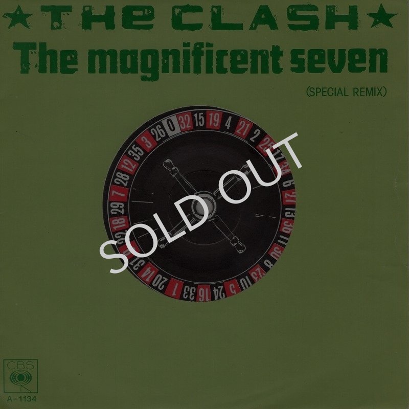 画像1: THE CLASH - THE MAGNIFICENT SEVEN (SPECIAL REMIX) / THE MAGNIFICENT DANCE  (1)