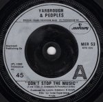 画像1: YARBROUGH & PEOPLES - DON'T STOP THE MUSIC / YOU'RE MY SONG  (1)