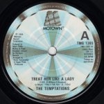 画像1: THE TEMPTATIONS - TREAT HER LIKE A LADY / ISN'T THE NIGHT FANTASTIC  (1)