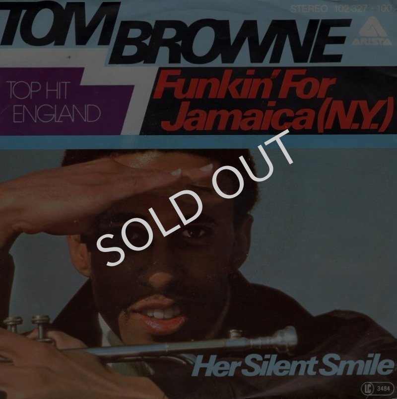 画像1: TOM BROWNE - FUNKIN' FOR JAMAICA (N.Y.) / HER SILENT SMILE  (1)