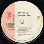 画像2: CHERYL LYNN - ENCORE (DANCE VERSION) / GOT TO BE REAL  (2)