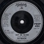 画像2: FATBACK - SHE'S MY SHINING STAR / HIP SO SLICK  (2)