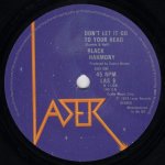 画像1: BLACK HARMONY / DEB PLAYERS - DON'T LET IT GO TO YOUR HEAD / DON'T LET IT GET TO YOUR BRAIN  (1)