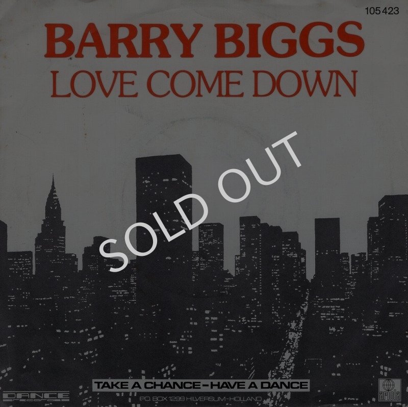 画像1: BARRY BIGGS - LOVE COME DOWN / THIS IS GOOD LIFE  (1)