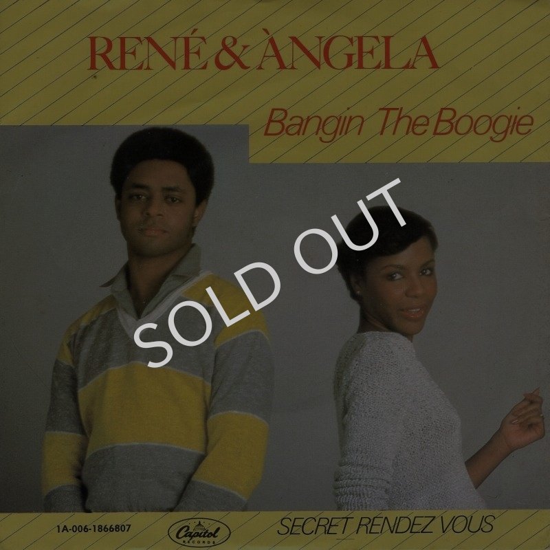 画像1: RENE & ANGELA - BANGING THE BOOGIE / SECRET RENDEZVOUS  (1)