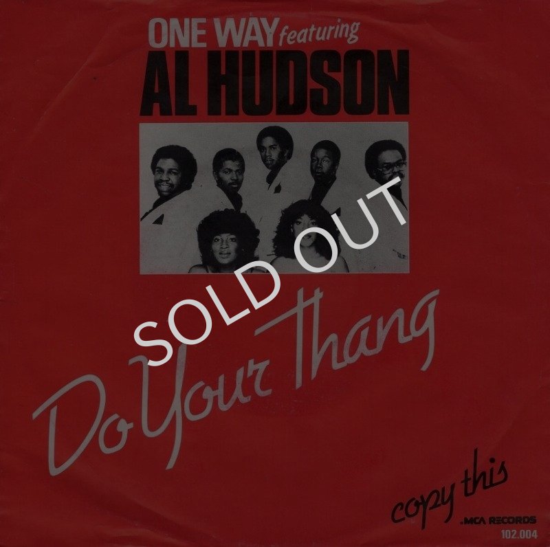 画像1: ONE WAY FEATURING AL HUDSON - DO YOUR THANG / COPY THIS  (1)