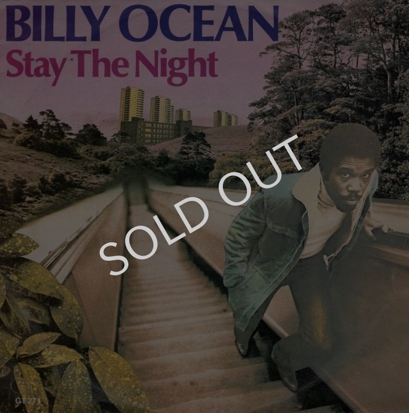 画像1: BILLY OCEAN - STAY THE NIGHT / WHAT YOU DOING TO ME  (1)