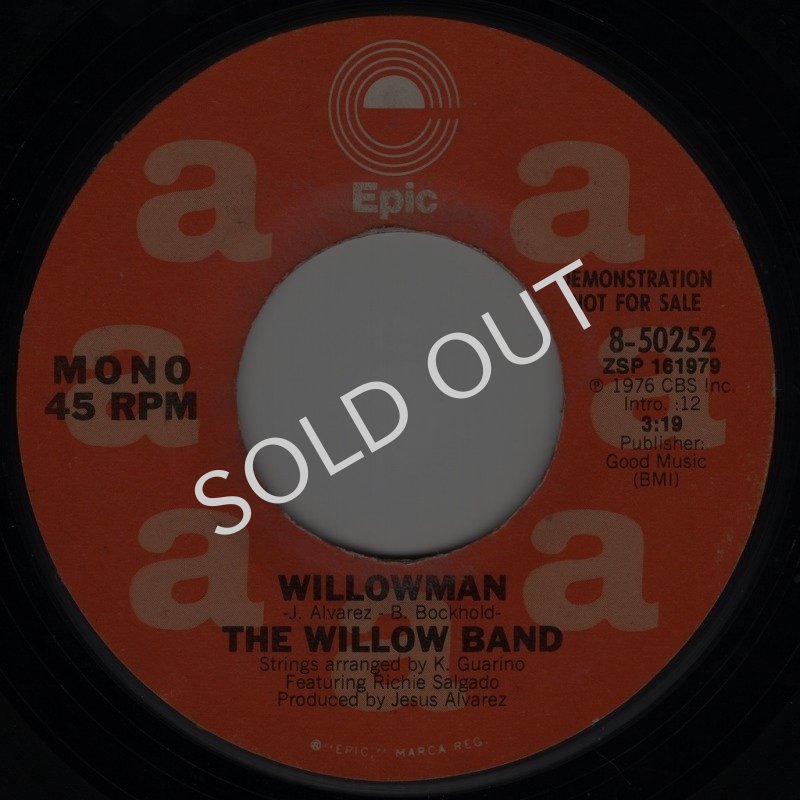 画像1: THE WILLOW BAND - WILLOWMAN (MONO) / WILLOWMAN (STEREO)  (1)