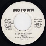 画像1: OZONE - KEEP ON DANCIN' / KEEP ON DANCIN'  (1)