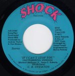 画像2: C.B. OVERTON - IF I CAN'T STOP YOU (VOCAL VERSION) / IF I CAN'T STOP YOU (INSTRUMENTAL VERSION)  (2)