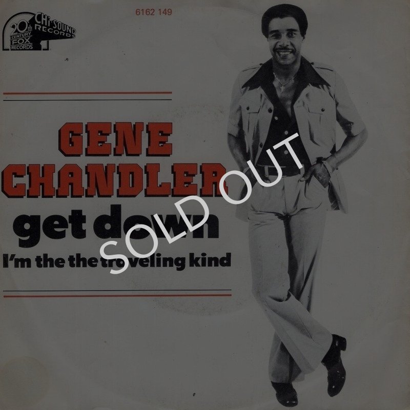 画像1: GENE CHANDLER - GET DOWN / I'M THE TRAVELLING KIND  (1)