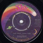 画像2: SHALAMAR - SWEETER AS THE DAYS GO BY / THE FINAL ANALYSIS  (2)