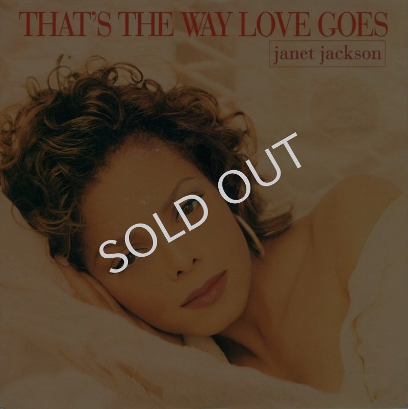 画像1: JANET JACKSON - THAT'S THE WAY LOVE GOES (LP VERSION) / THAT'S THE WAY LOVE GOES (INSTRUMENTAL)  (1)