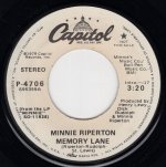 画像1: MINNIE RIPERTON - MEMORY LANE (STEREO) / MEMORY LANE (MONO)  (1)