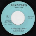 画像1: GLORIA WILLIAMS - A WOMAN ONLY HUMAN / SISTER FUNK  (1)