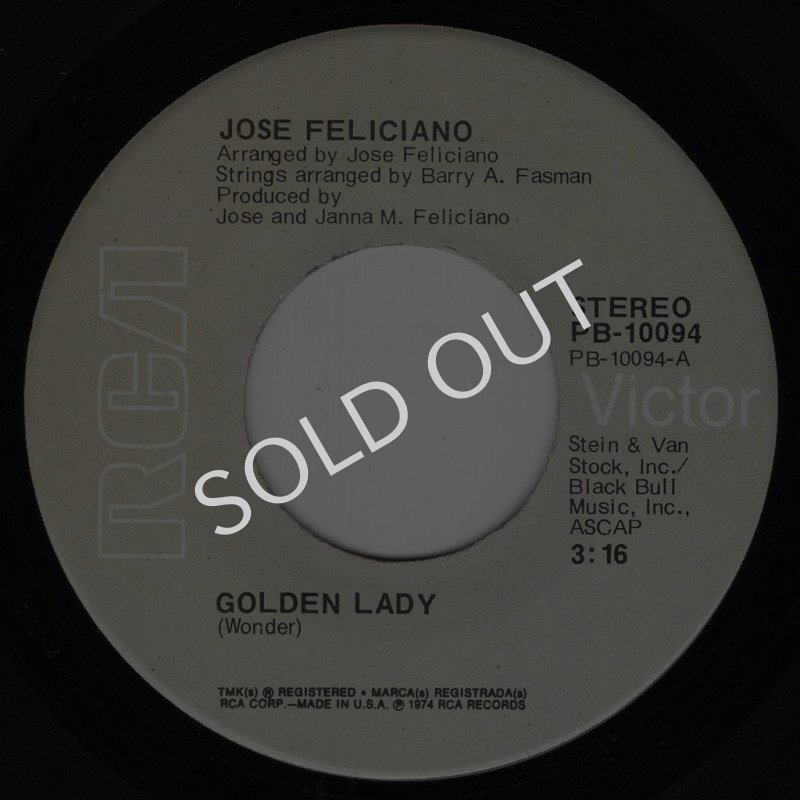 画像1: JOSE FELICIANO - GOLDEN LADY / VIRGO  (1)