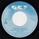 画像2: PORTABLE PATROL FEATURING THE DISCO COP ‎- COP BOP (RADIO MIX) / COP BOP (INSTRUMENTAL)  (2)