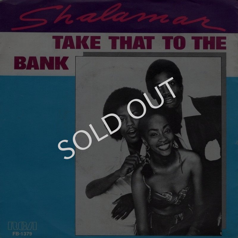 画像1: SHALAMAR - TAKE THAT TO THE BANK / SHALAMAR DISCO GARDENS  (1)