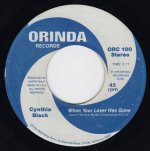 画像1: CYNTHIA BLACK - ‎WHEN YOUR LOVER HAS GONE / TOU ARE THE ONE IN MY LIFE  (1)