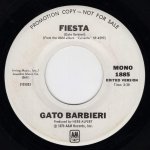 画像1: GATO BARBIERI - FIESTA (EDITED VERSION) (MONO) / FIESTA (EDITED VERSION) (STEREO)  (1)