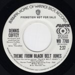 画像1: DENNIS COFFEY - THEME FROM BLACK BELT JONES / LOVE THEME FROM BLACK BELT JONES  (1)