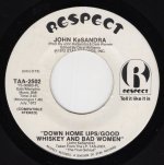 画像2: JOHN KASANDRA - AIN'T I GOOD? / DOWN HOME UPS/GOOD WHISKEY AND BAD WOMAN  (2)