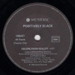 画像2: POSITIVELY BLACK - ESCAPE FROM REALITY / ESCAPE FROM REALITY (INSTRUMENTAL)  (2)