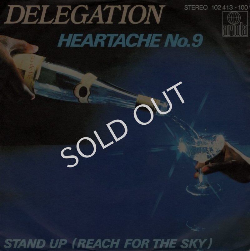 画像1: DELEGATION - HEARTACHE NO.9 / STAND UP (REACH FOR THE SKY)  (1)