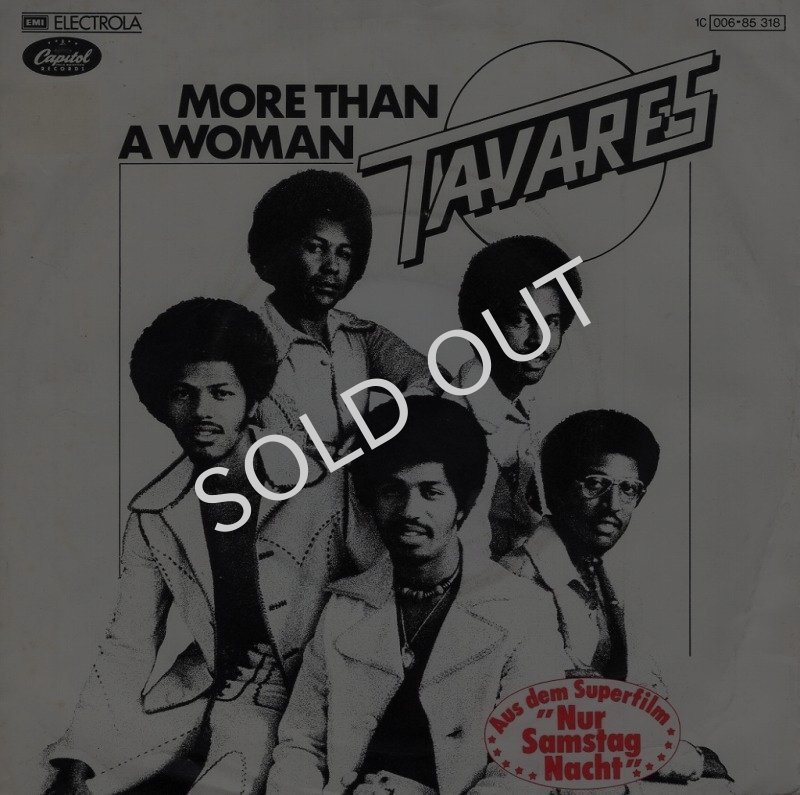 画像1: TAVARES - MORE THAN A WOMAN / KEEP IN TOUCH  (1)