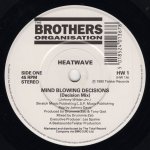 画像2: HEATWAVE - MIND BLOWING DECISIONS (DECISION MIX) / COVER DISCOVER  (2)