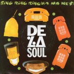 画像1: DE LA SOUL - RING RING RING (HA HA HEY) (PARTY LINE EDIT) / PILES AND PILES OF DEMO TAPES BI-DA MILES (CONLEY'S DECISION)  (1)