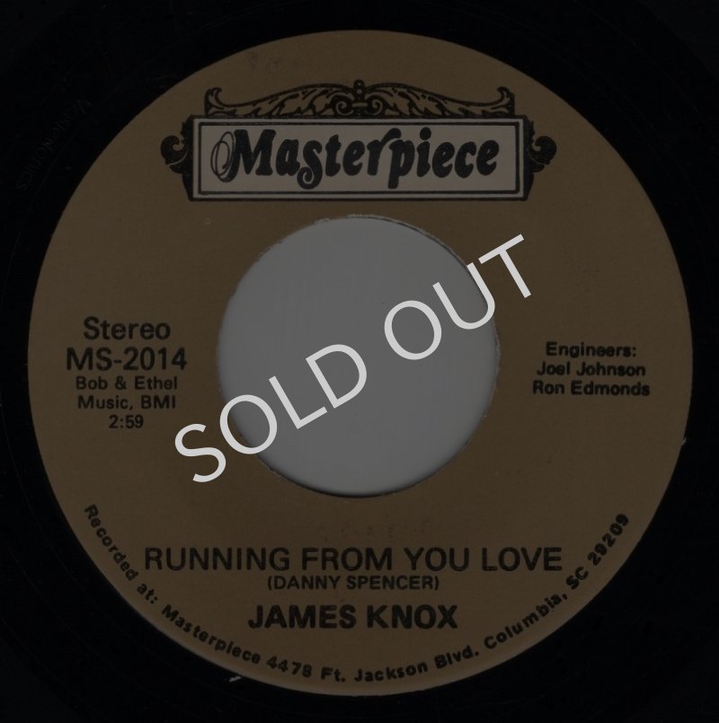 画像1: JAMES KNOX - RUNNING FROM YOU LOVE / LET THE MUSIC MOVE YA  (1)