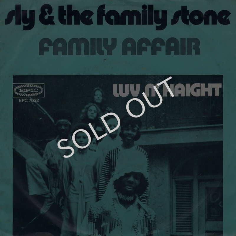 画像1: SLY & THE FAMILY STONE - FAMILY AFFAIR / LUV N' HAIGHT  (1)