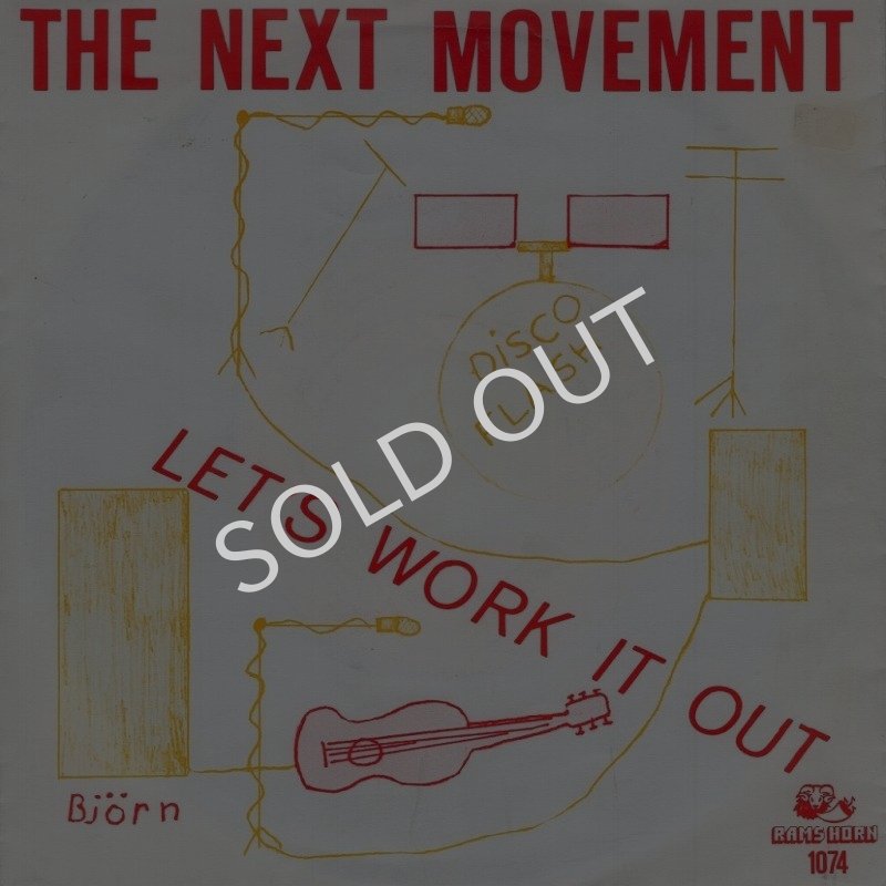 画像1: THE NEXT MOVEMENT - LET'S WORK IT OUT / LET'S WORK IT OUT (INSTRUMENTAL)  (1)