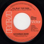 画像2: DR. BUZZARD'S ORIGINAL SAVANNAH BAND - I'LL PLAY THE FOOL / SUNSHOWER  (2)