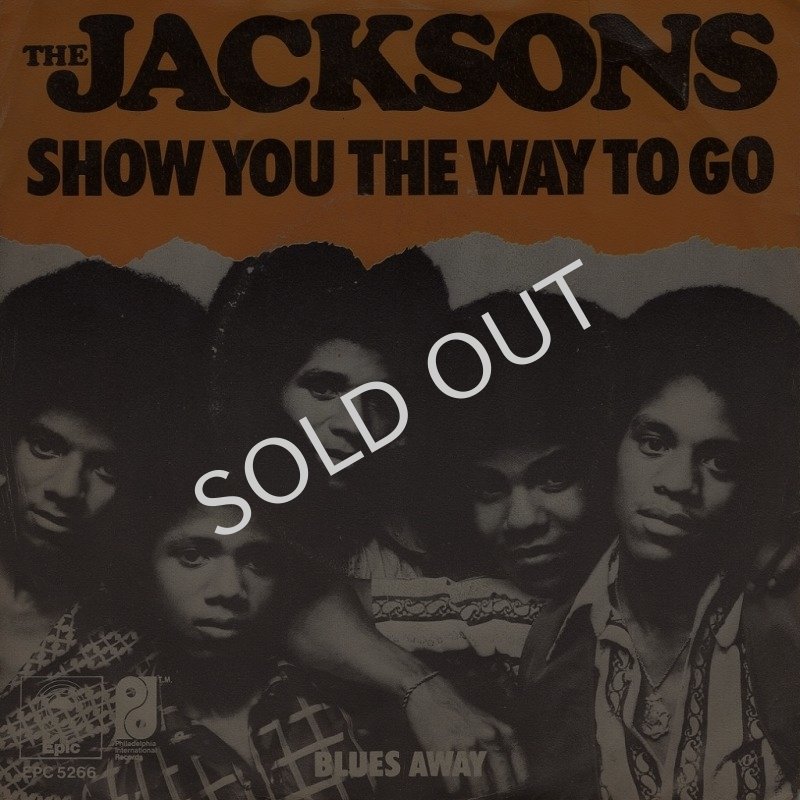 画像1: THE JACKSONS - SHOW YOU THE WAY TO GO / BLUES AWAY  (1)