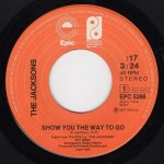 画像2: THE JACKSONS - SHOW YOU THE WAY TO GO / BLUES AWAY  (2)